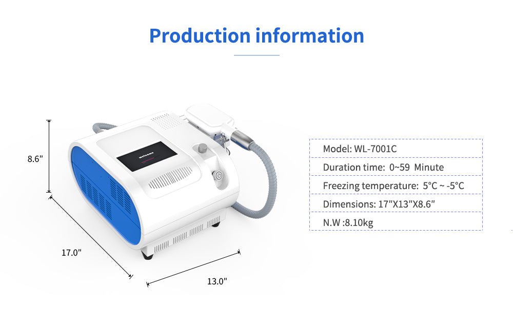 Shape Tactics Cryolipolysis Cold Vacuum Body Contouring System — Bilingual Display