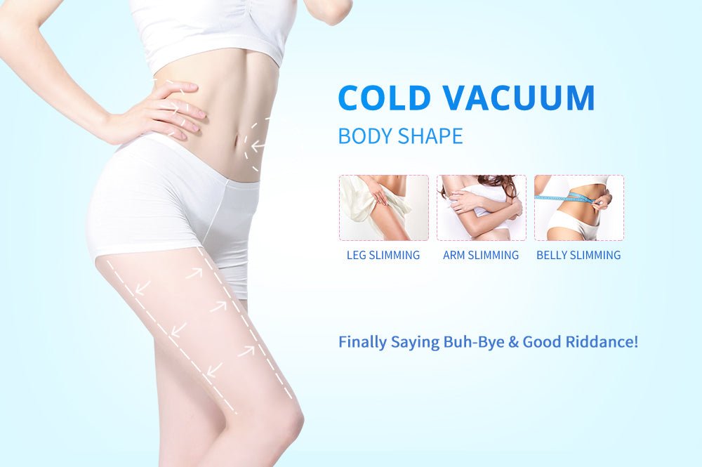 Shape Tactics Cryolipolysis Cold Vacuum Body Contouring System — Bilingual Display