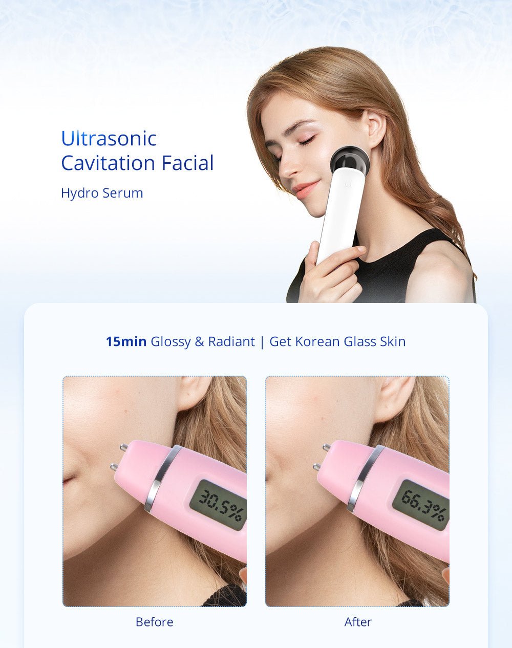 Shape Tactics 3-in-1 Ultrasonic Facial EMS LED Photon Therapy