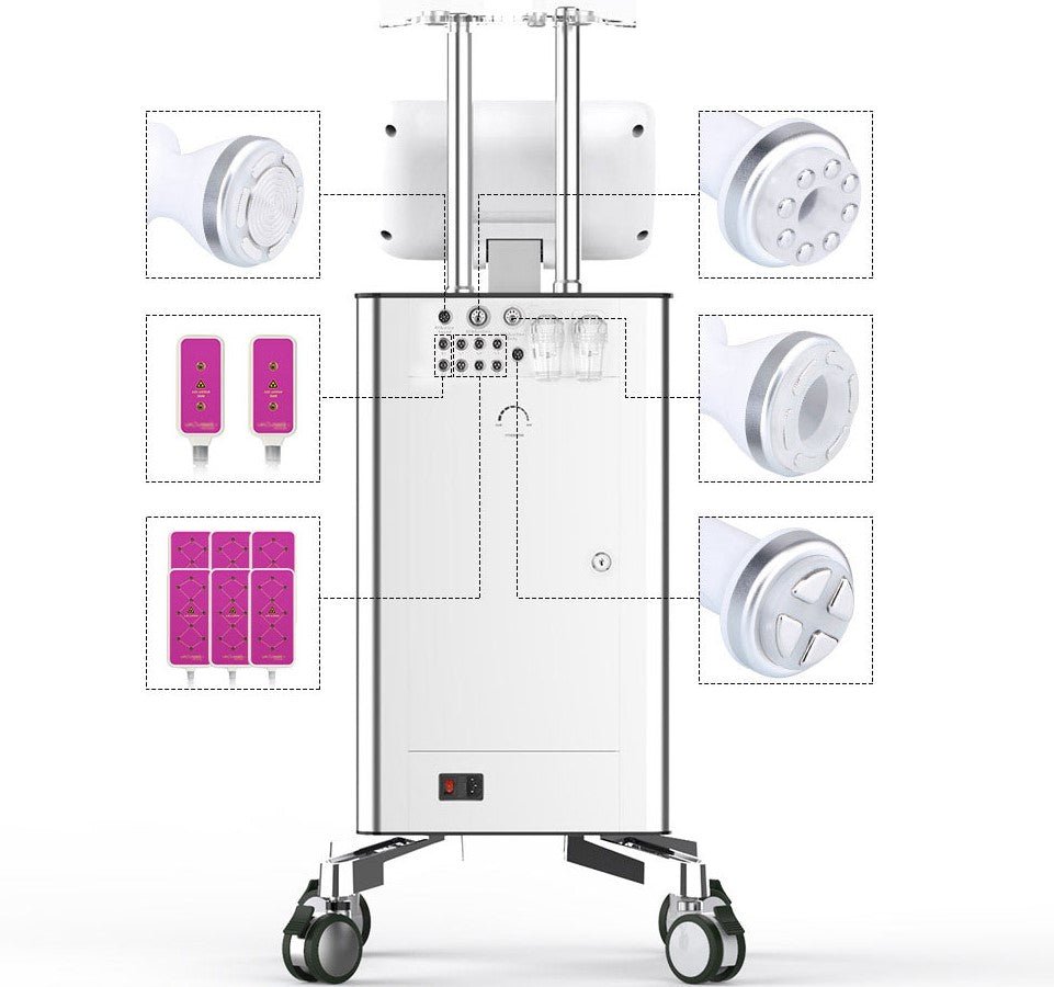 Shape Tactics S-Shape 30K Cavitation RF EMS Electroporation & LED Laser Lipo System
