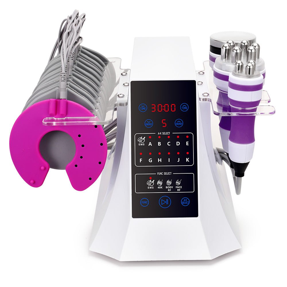 Shape Tactics 4-in-1 40K Unoisetion Cavitation RF & EMS Body Sculpting System