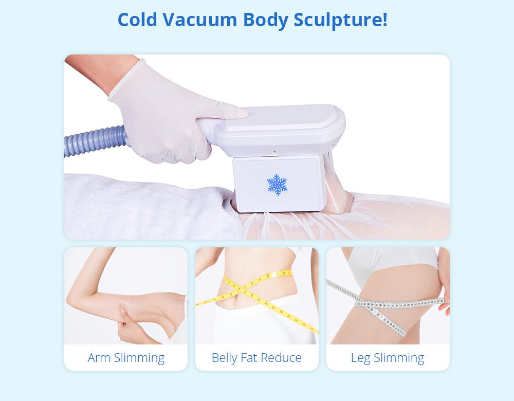Shape Tactics 5-in-1 Cavitation Cryolipolysis RF & LED Laser Lipo Body Contouring System