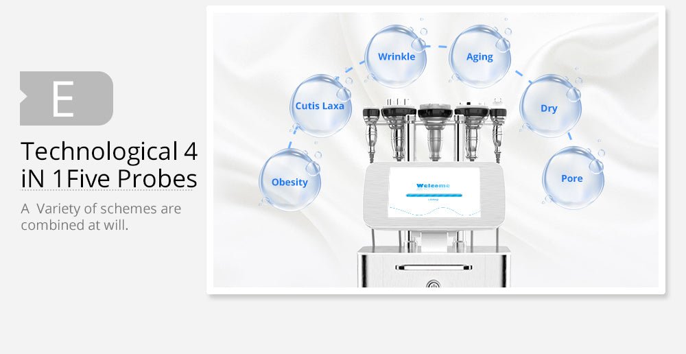 Shape Tactics 5-in-1 Unoisetion Cavitation 2.0 & 3D SMART RF Body Contouring System