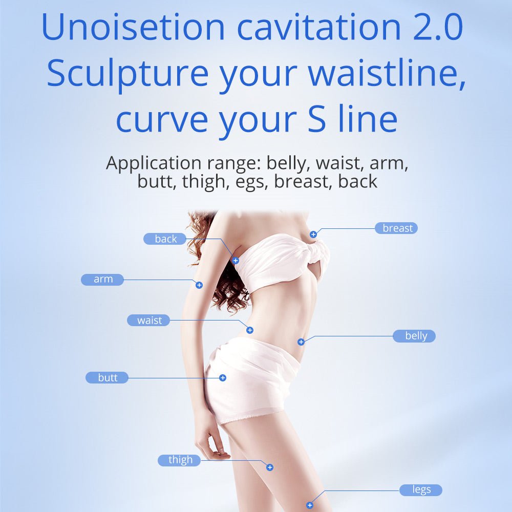 Shape Tactics 5-in-1 Unoisetion Cavitation & SMART 3D RF Body Contouring System