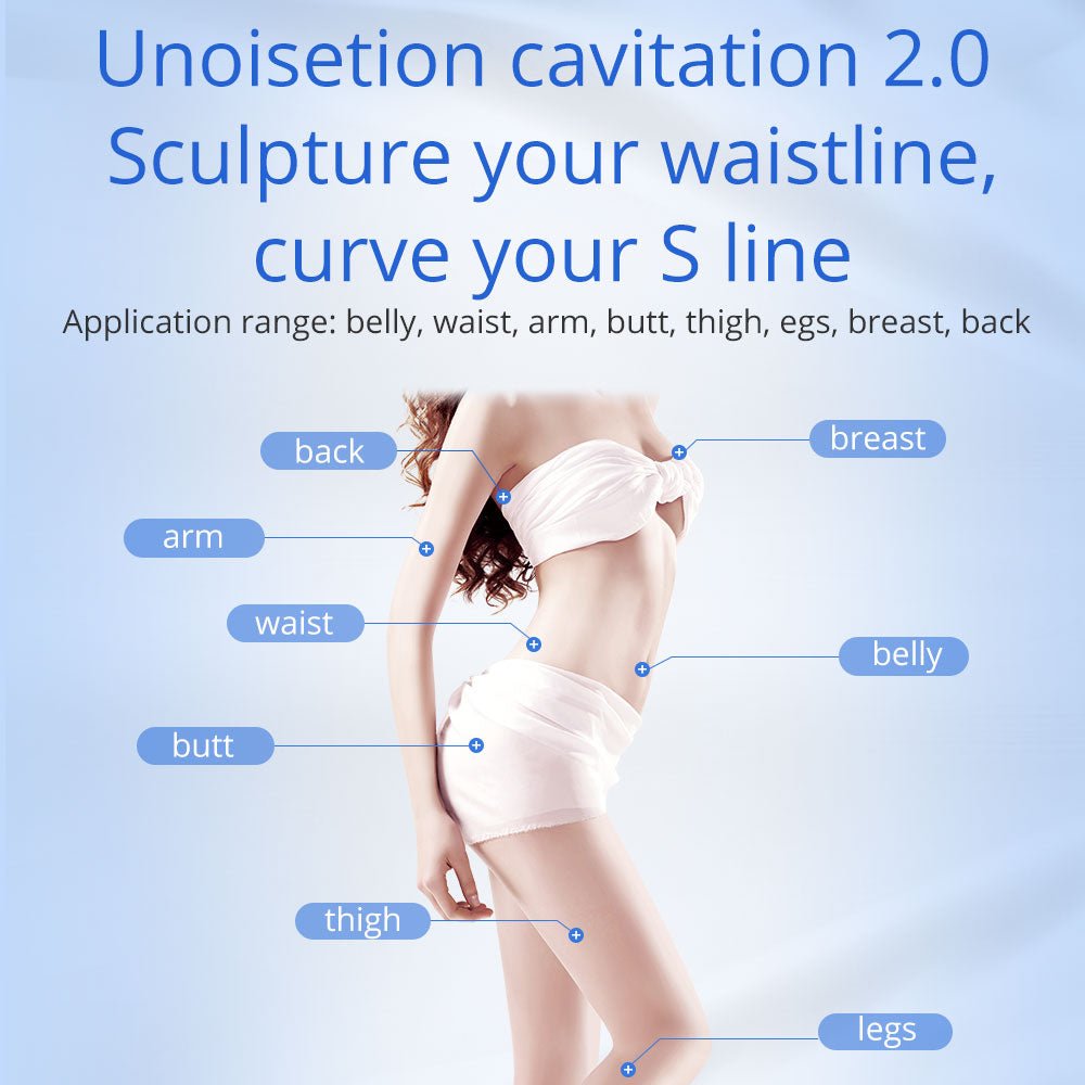 Shape Tactics 5-in-1 Unoisetion 40K Cavitation & Multi-Polar RF Body Contouring System