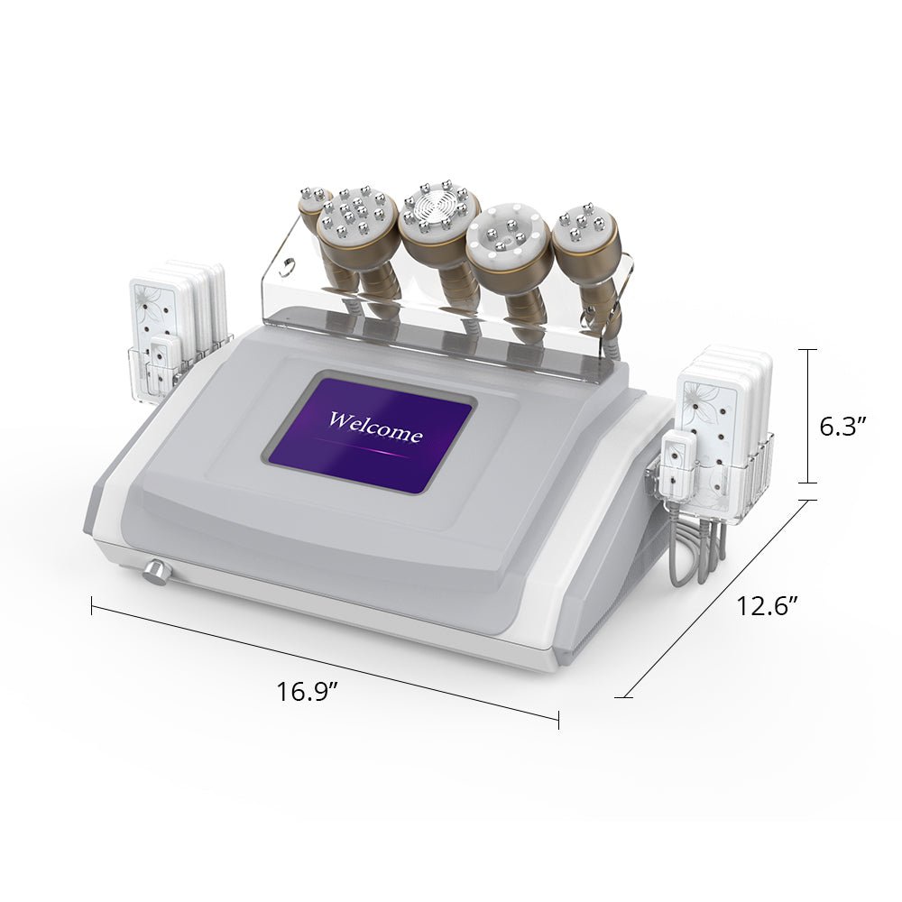 Shape Tactics 6-in-1 Cavitation RF & LED Laser Lipo Body Contouring System