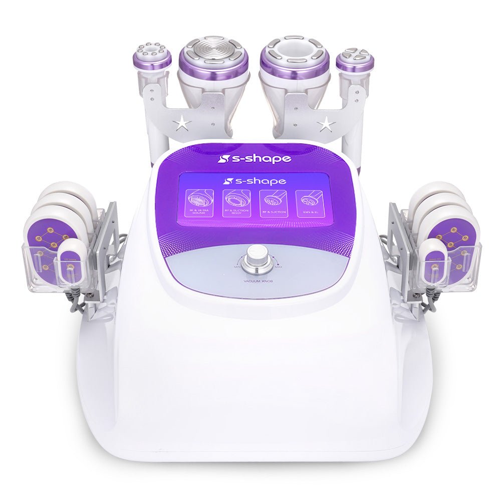 Shape Tactics S-Shape 30K Cavitation 5MHz RF EMS Electroporation & LED Laser Lipo System