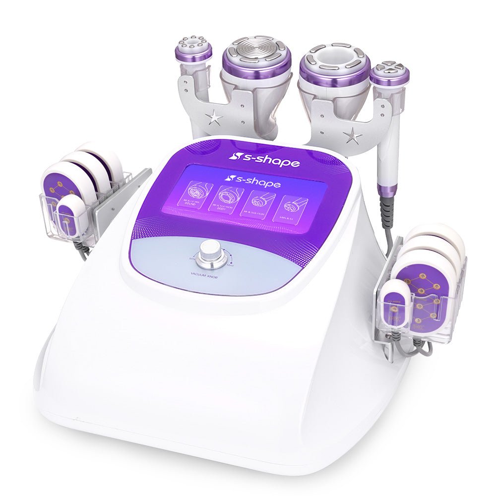 Shape Tactics S-Shape 30K Cavitation 5MHz RF EMS Electroporation & LED Laser Lipo System
