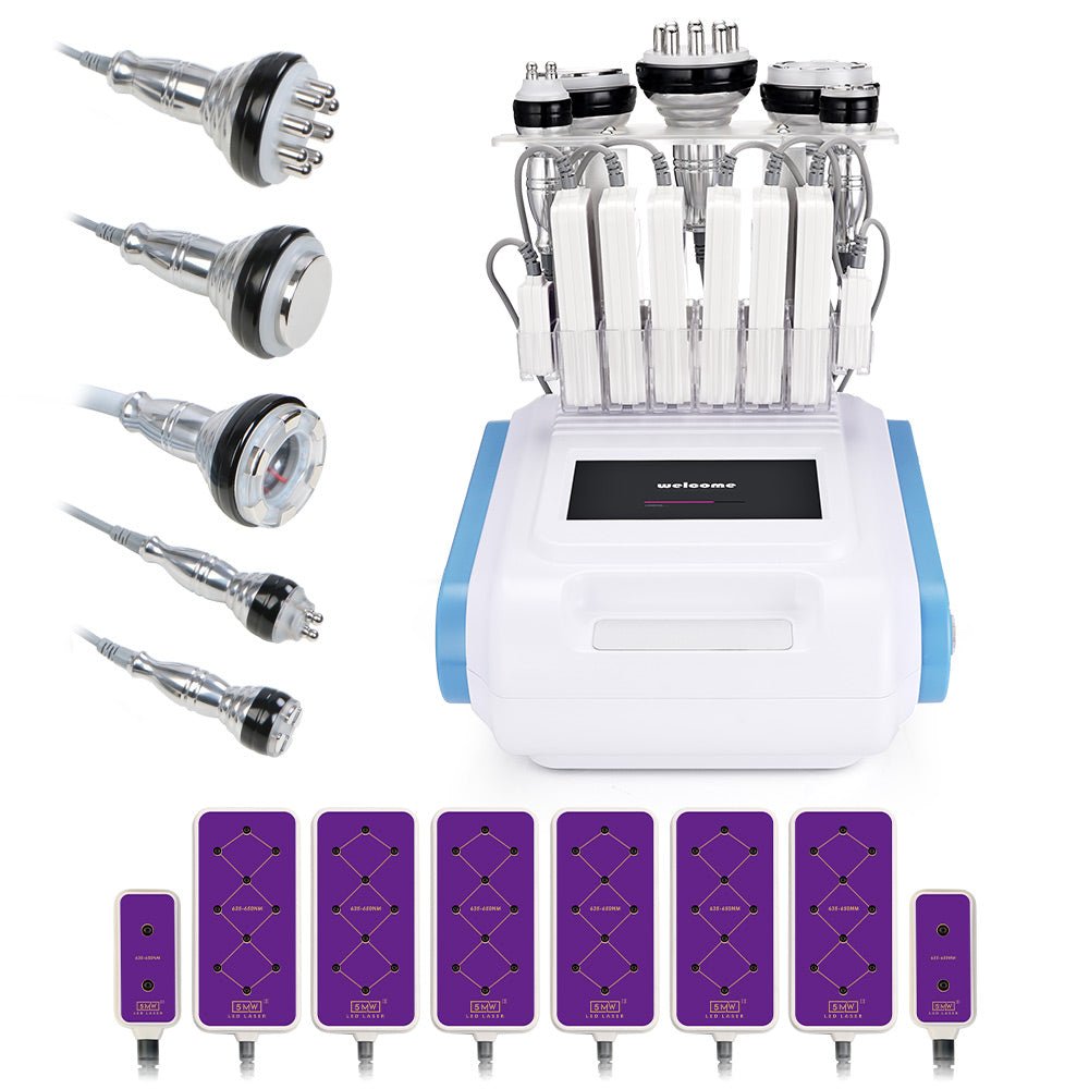 Shape Tactics 6-in-1 Unoisetion Cavitation RF & 160mW LED Laser Body Contouring System