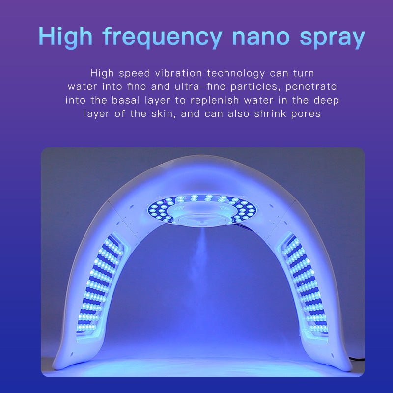 Shape Tactics 7-Color LED Facial Rejuvenation System with Cold Spray & NIR