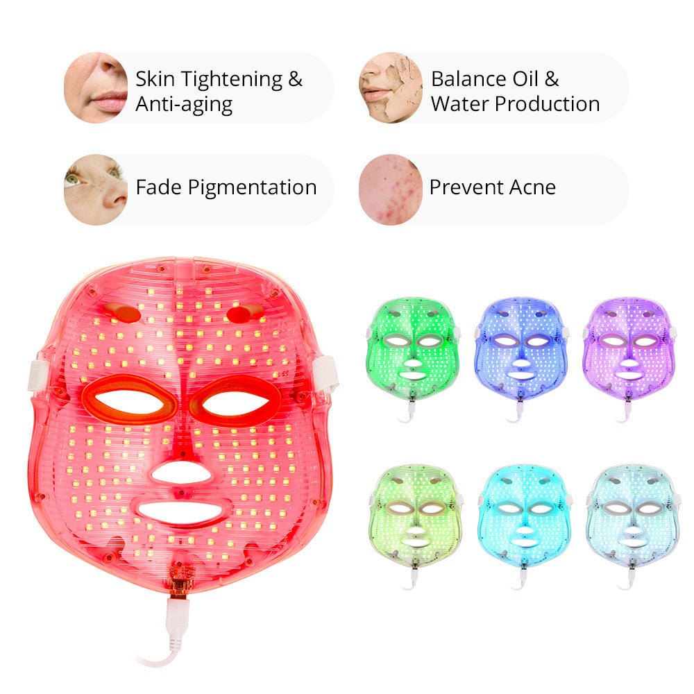 Shape Tactics 7-Color LED Photon Therapy Facial Mask