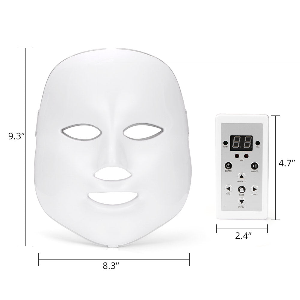 Shape Tactics 7-Color LED Photon Therapy Facial Mask