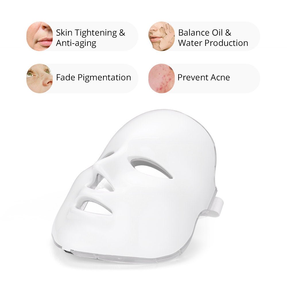 Shape Tactics 7-Color LED Photon Therapy Facial Mask