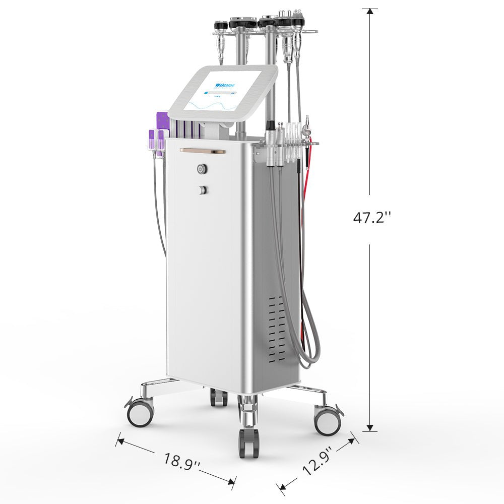Shape Tactics 8-in-1 Cavitation RF Dermabrasion & LED Laser Lipo Skin Renewal System