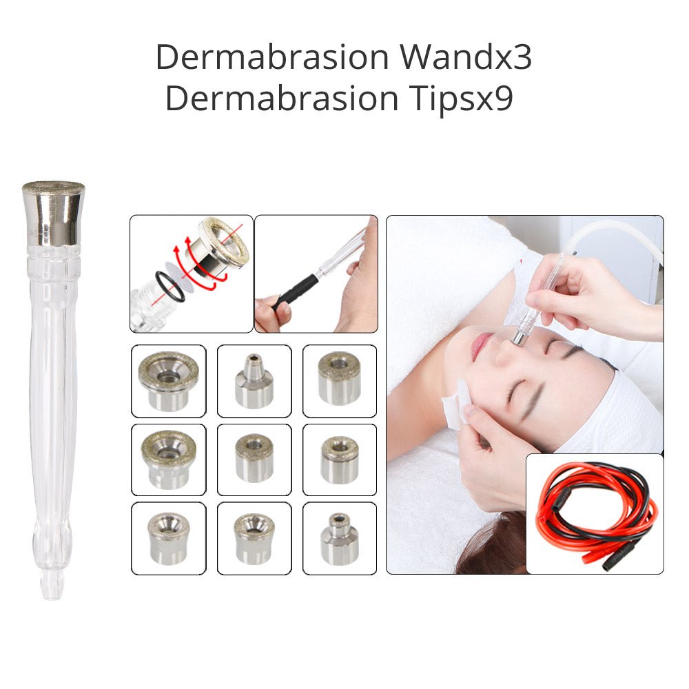 Shape Tactics 8-in-1 Cavitation RF Dermabrasion & LED Laser Lipo Skin Renewal System