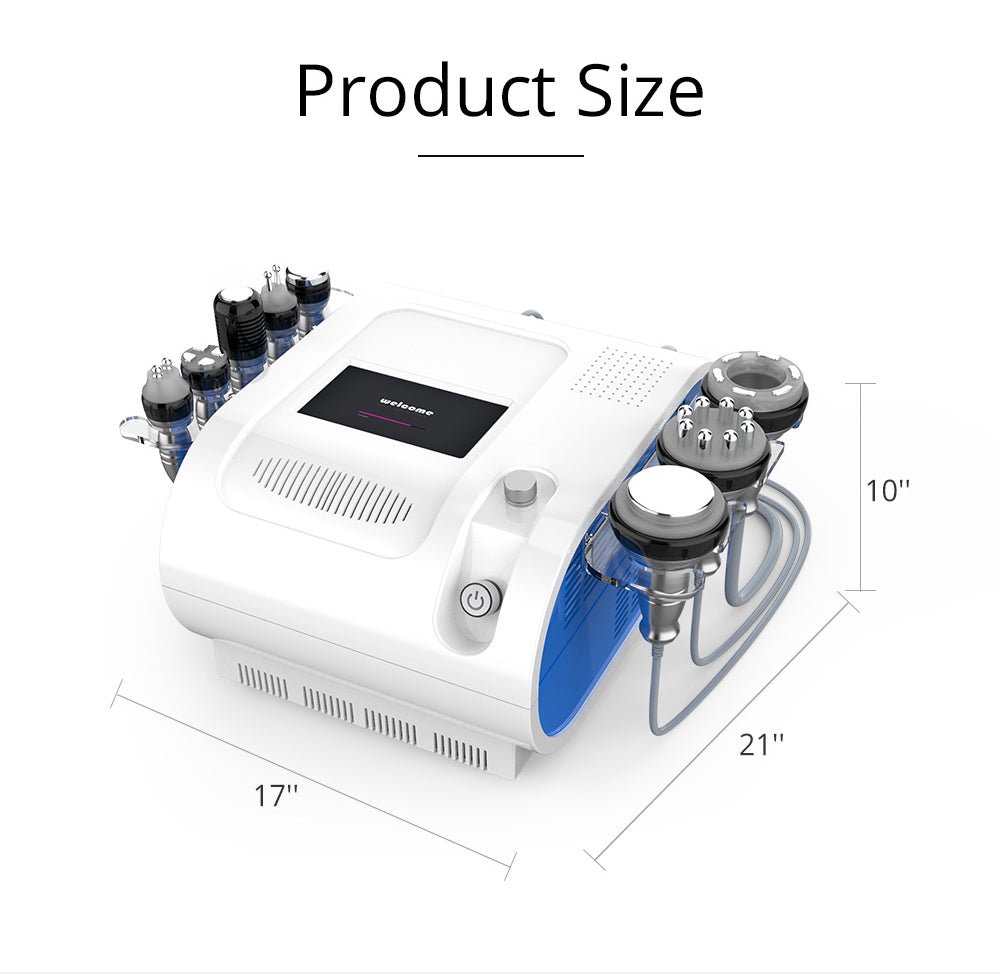 Shape Tactics 8-in-1 Unoisetion Cavitation RF Bio Microcurrent & Hot/Cold Therapy System
