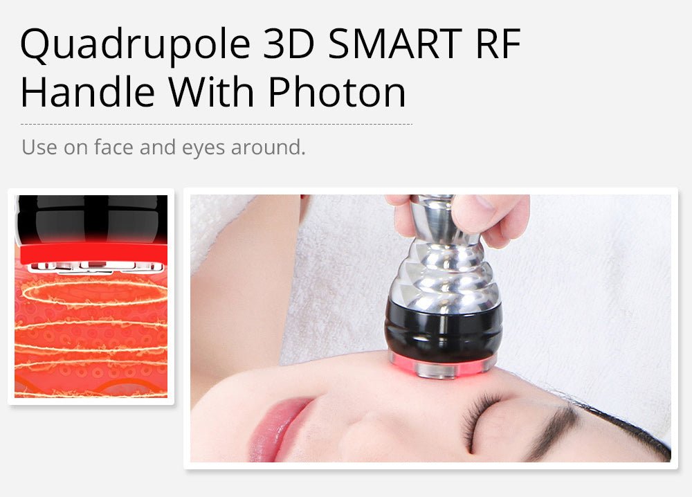 Shape Tactics 8-in-1 Unoisetion Cavitation RF Bio Microcurrent & Hot/Cold Therapy System