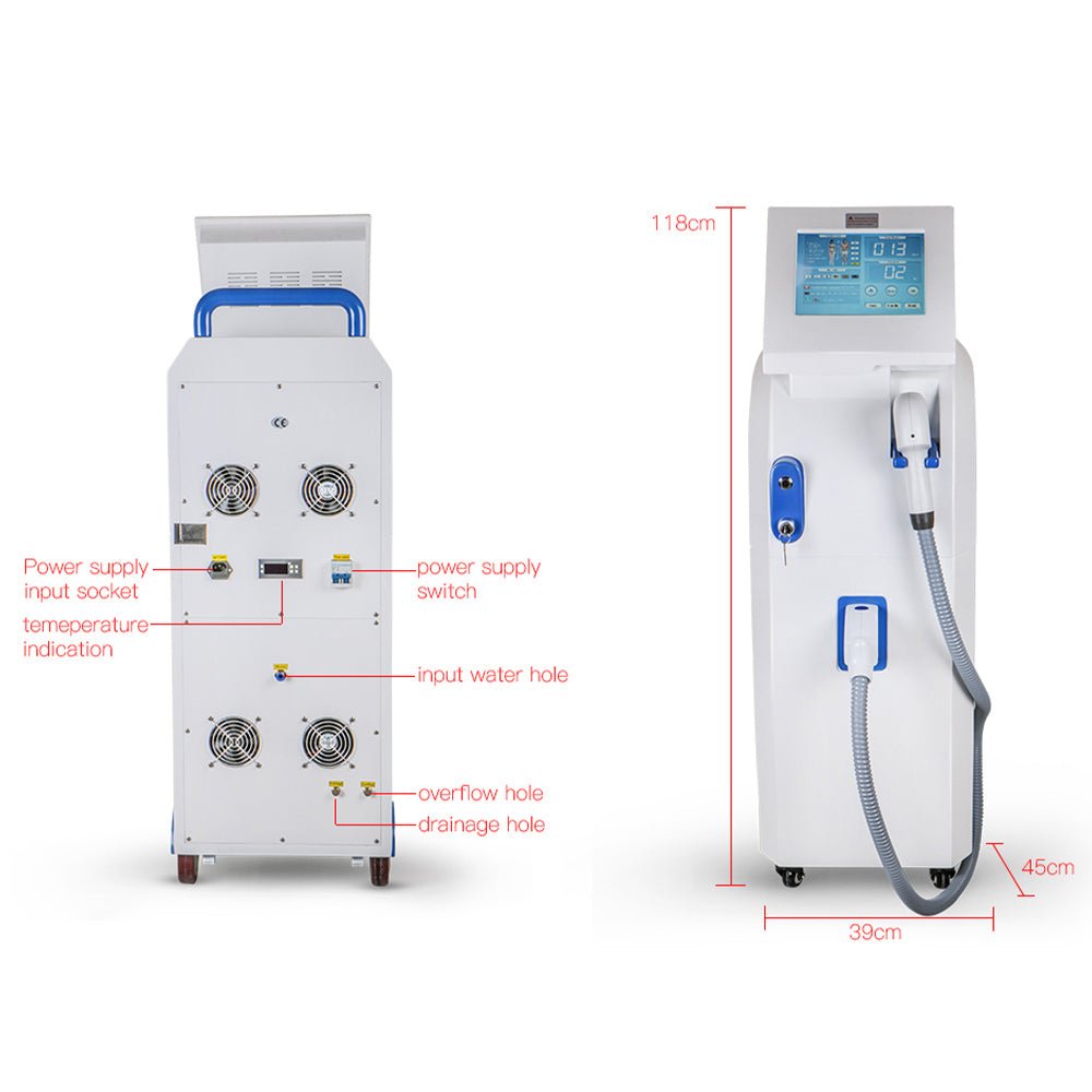 Shape Tactics 808nm Diode Laser Hair Removal System with Integrated Cooling