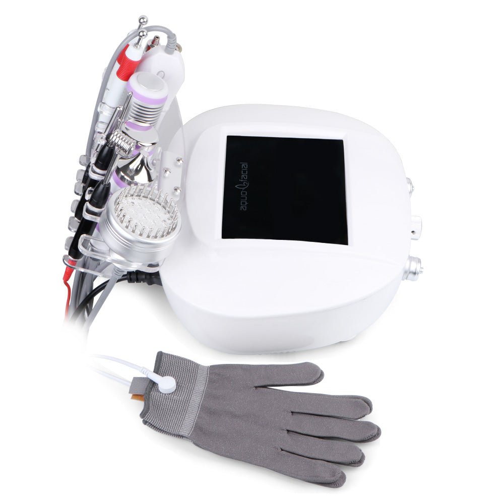 Shape Tactics 9-in-1 Facial System with 3MHz Ultrasound, Diamond Dermabrasion & LED Photon