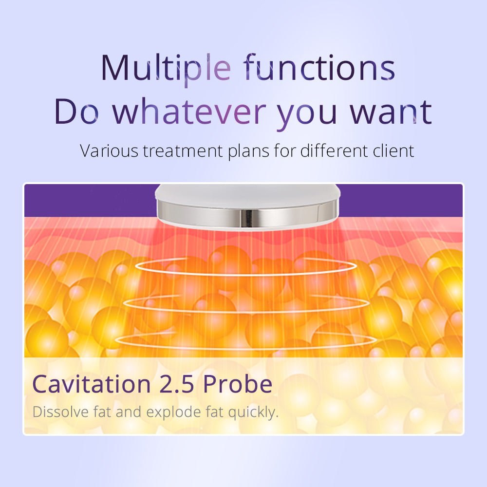 Shape Tactics 9-in-1 Cavitation RF LED Laser Lipo & Skin Rejuvenation System