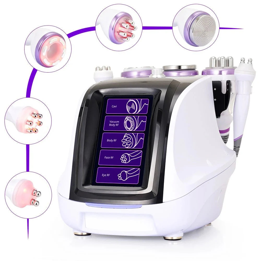 Shape Tactics 5-in-1 40K Cavitation 3D SMART RF & Vacuum Photon Body Contouring System