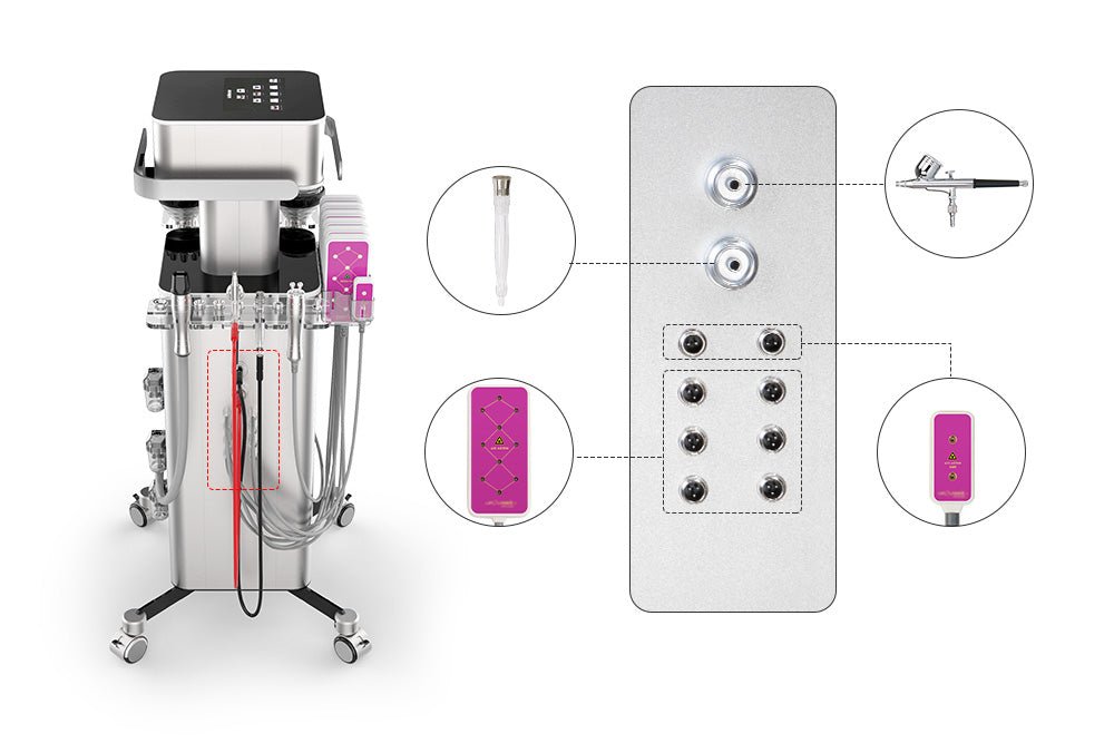 Shape Tactics Advanced 8-in-1 Cavitation RF Dermabrasion & Bio Microcurrent System