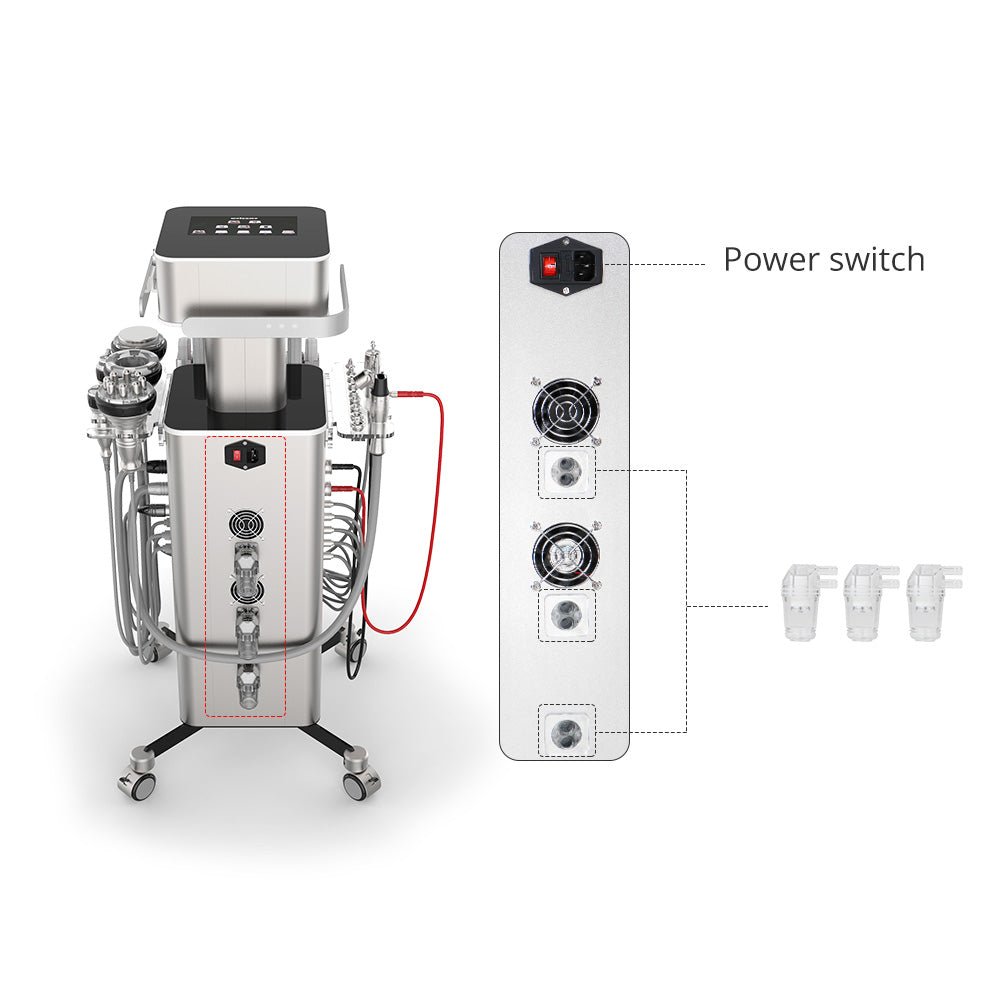 Shape Tactics Advanced 8-in-1 Cavitation RF Dermabrasion & Bio Microcurrent System