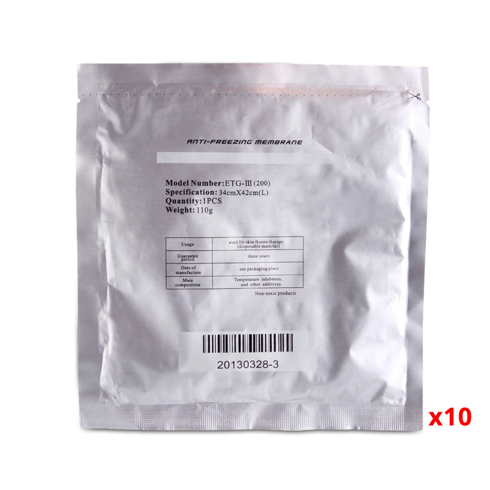 Shape Tactics Anti-Freeze Cryolipolysis Membranes