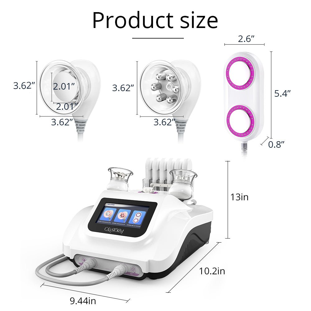 Shape Tactics Cavstorm 40K Cavitation 3.0 Storm Vacuum RF & Bio Microcurrent System