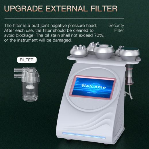 Shape Tactics ContourPro 5-in-1 80K Cavitation Multi-Polar RF & Vacuum Body Contouring System