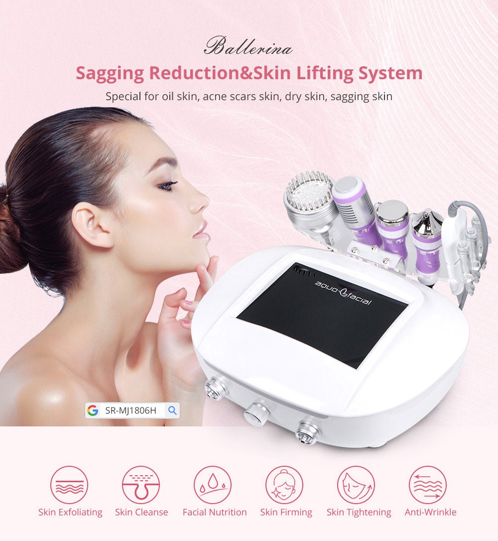 Shape Tactics Diamond Dermabrasion, Ultrasonic & RF Multi-Function Facial System