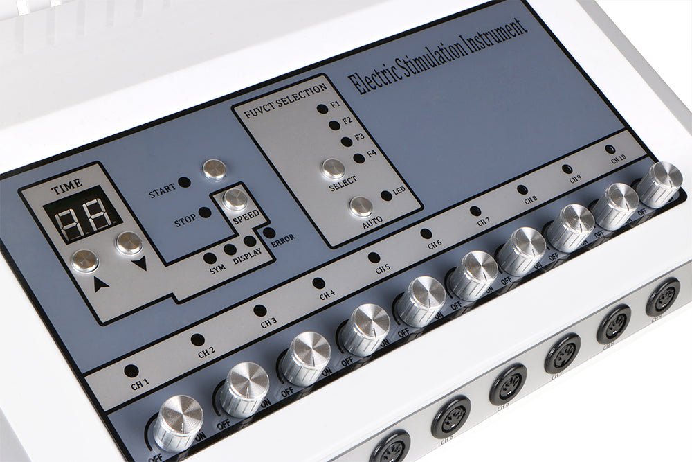 Shape Tactics EMS Bio Pulse Therapy Machine — 10-Channel Muscle Stimulation