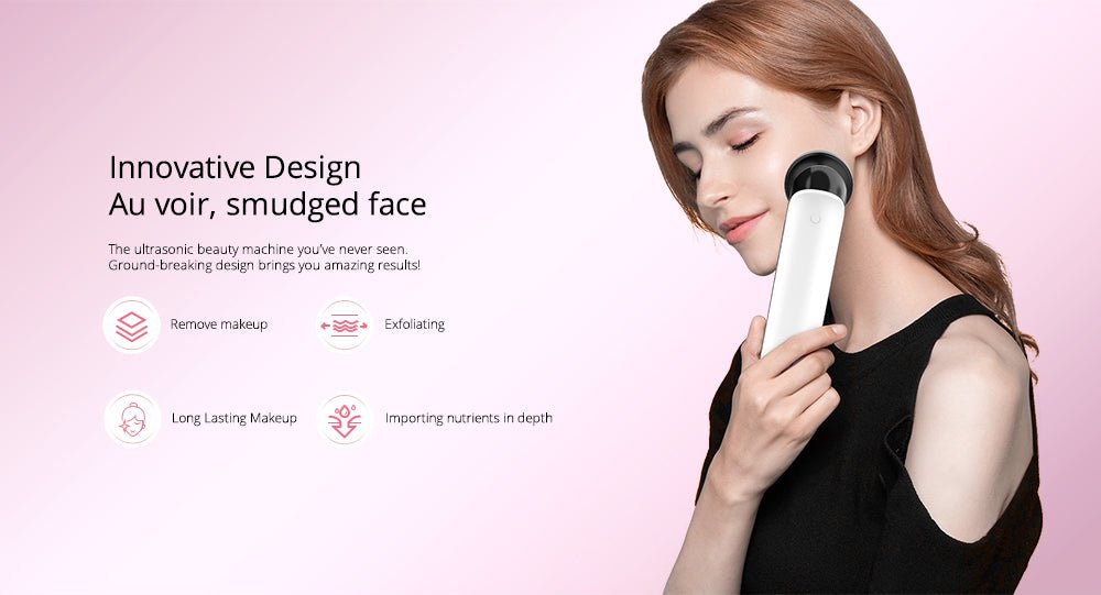 Shape Tactics Handheld 7-Color Photon Ultrasonic Facial Cleanser & Skin Rejuvenation Device