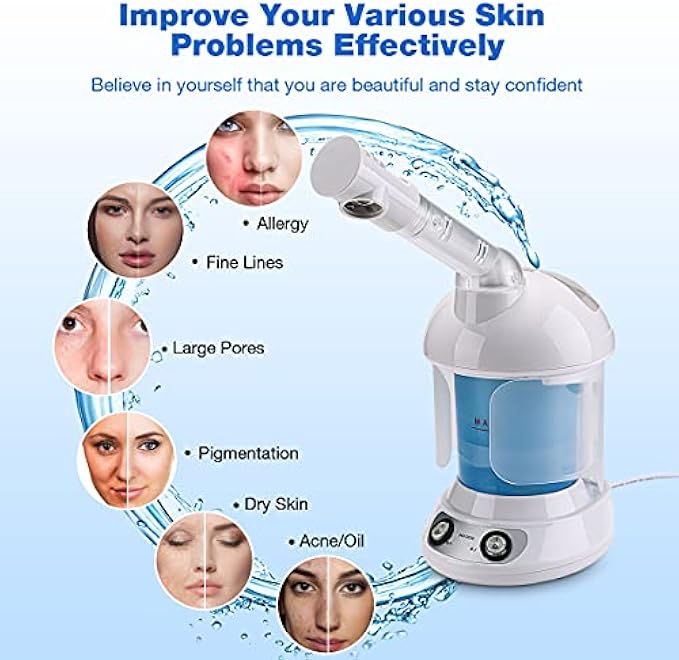 Shape Tactics HydroPro Nano-Ionic Aromatherapy Facial Steamer