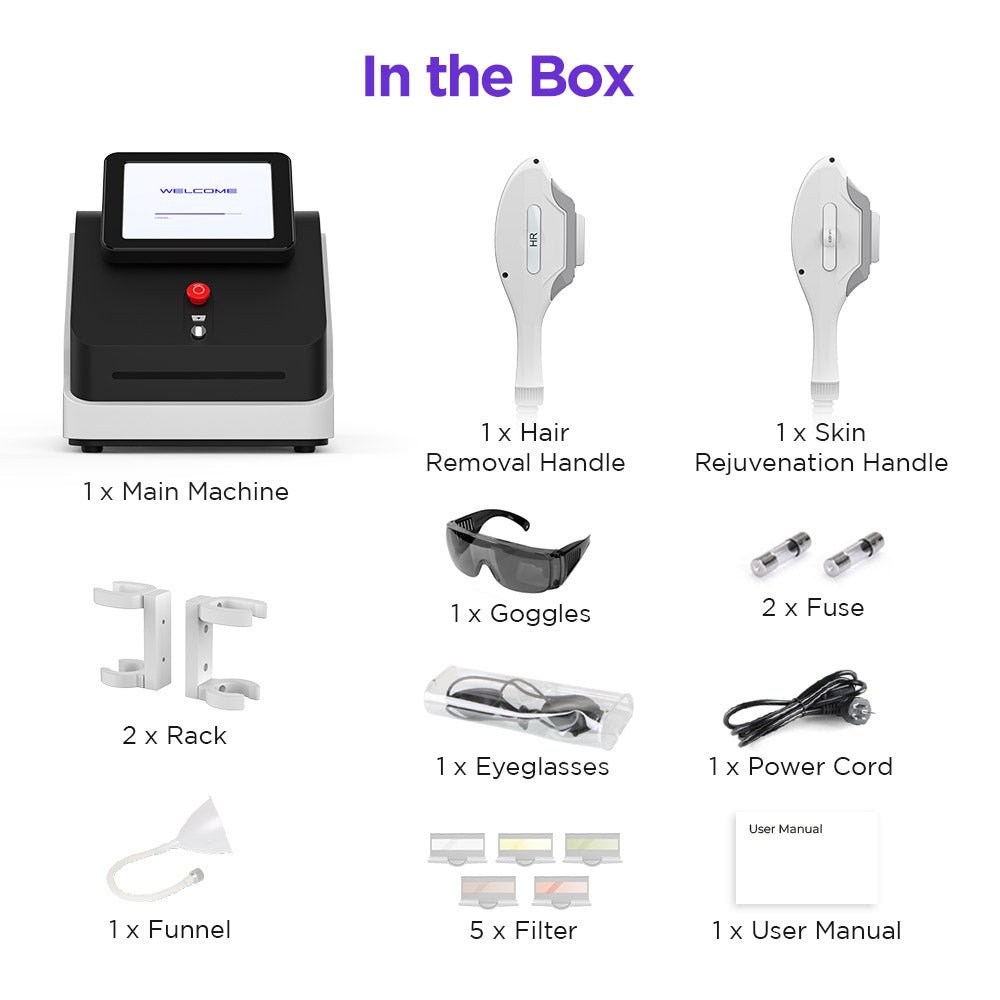 Shape Tactics Dual-Handle IPL Hair Removal & Skin Rejuvenation System