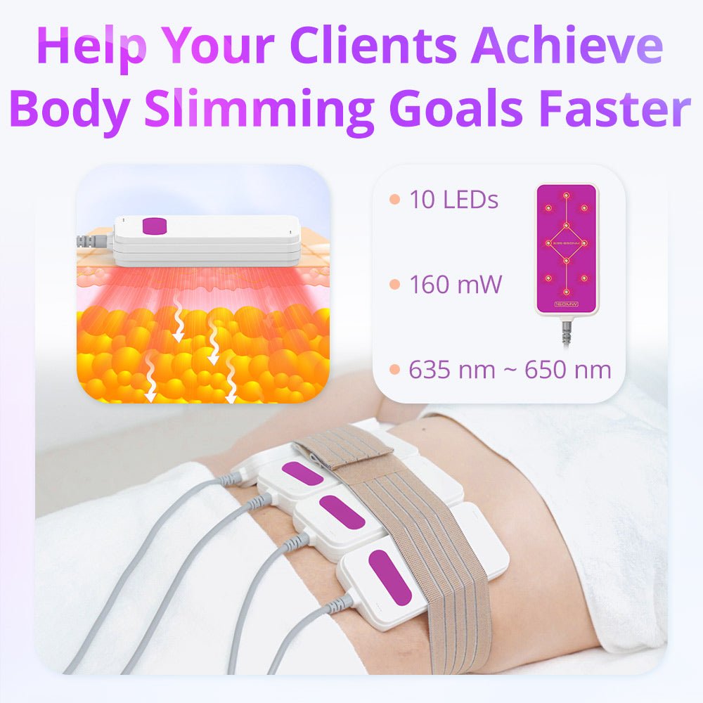 Shape Tactics 8-Pad 160mW LED Laser Lipo Therapy System
