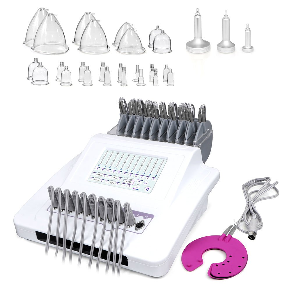 Shape Tactics 10-Channel EMS Muscle Stimulation & Vacuum Therapy Body Contouring System