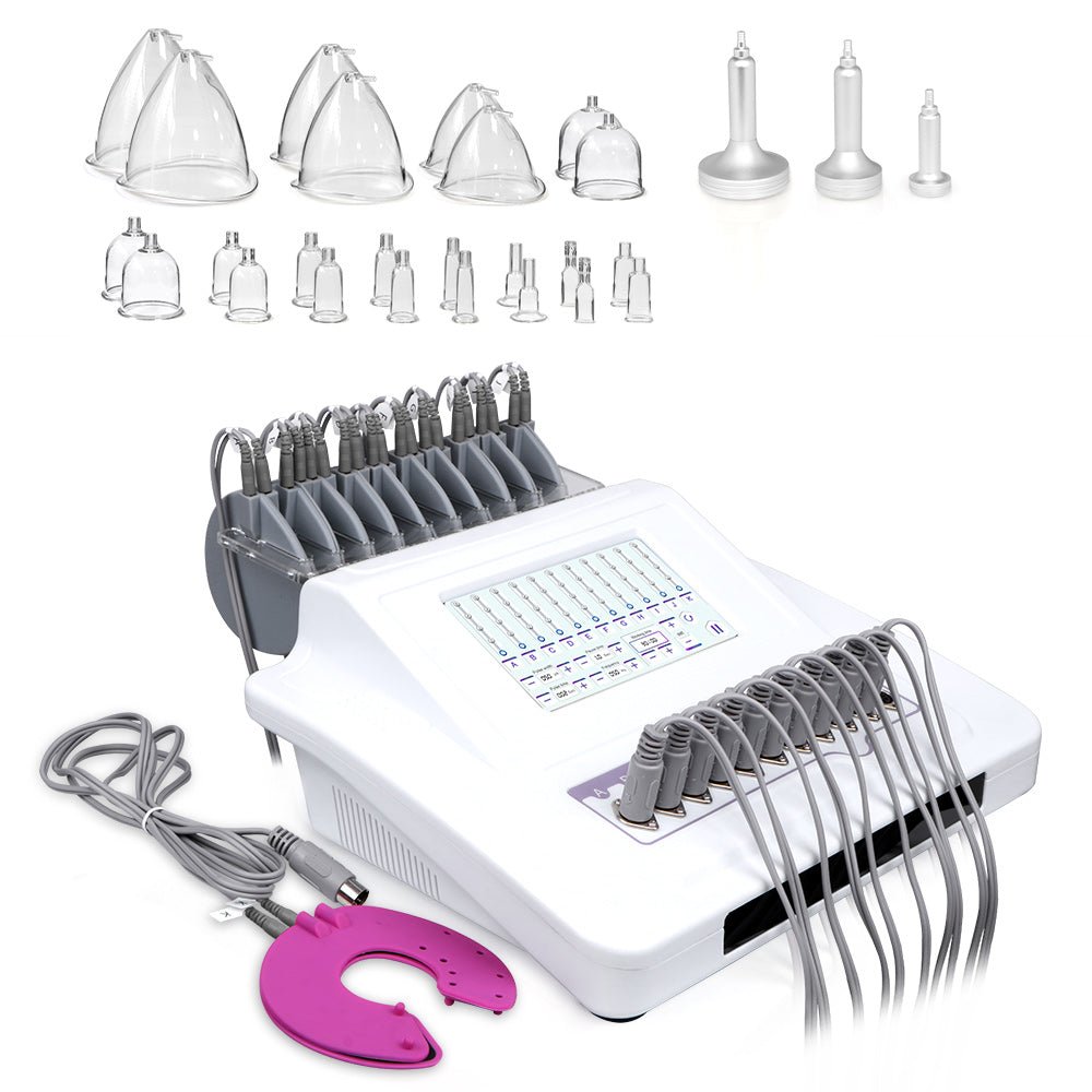 Shape Tactics 10-Channel EMS Muscle Stimulation & Vacuum Therapy Body Contouring System