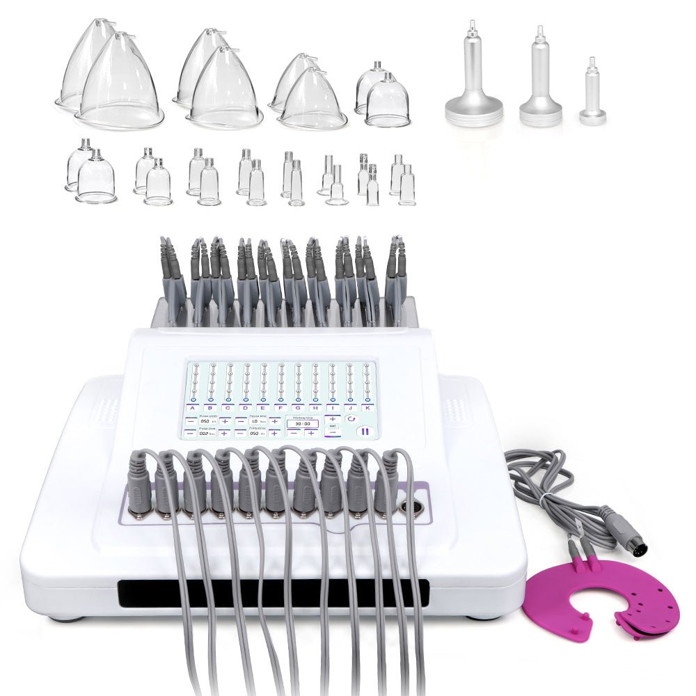 Shape Tactics 10-Channel EMS Muscle Stimulation & Vacuum Therapy Body Contouring System