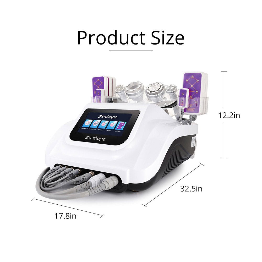 Shape Tactics S-Shape 30K Cavitation RF & 160mW Lipo Laser System