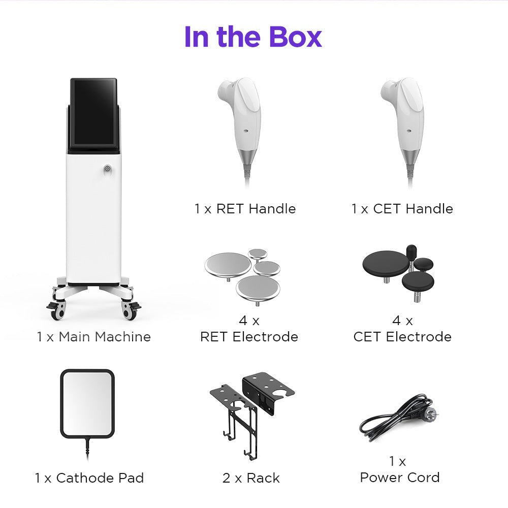 Shape Tactics ElitePro 448kHz CET RET Monopolar RF Body Contouring & Rejuvenation System