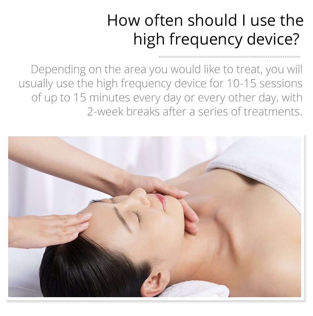Shape Tactics 7-Electrode High-Frequency Facial & Scalp Therapy System